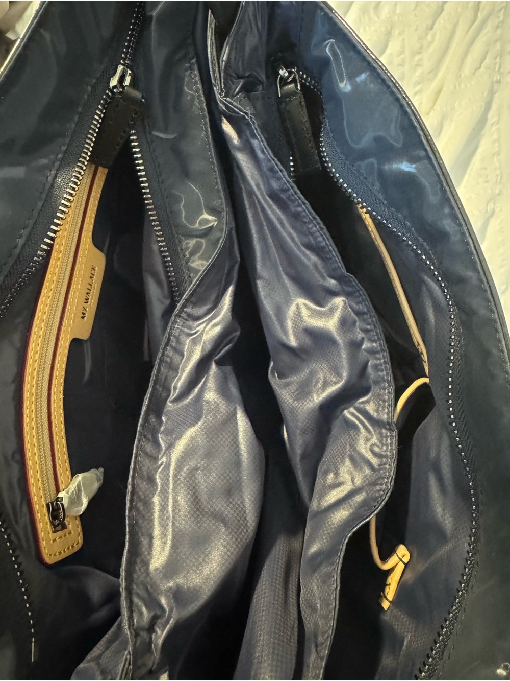 MZ Wallace Astor East West Tote in Midnight Ink - Picture 5 of 12